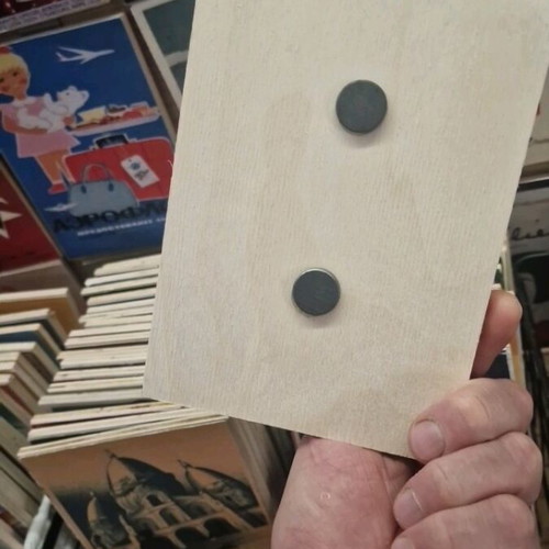 Wooden Maradona decoration like new