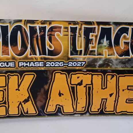 AEK Champions League 2026-2027 double-sided scarf