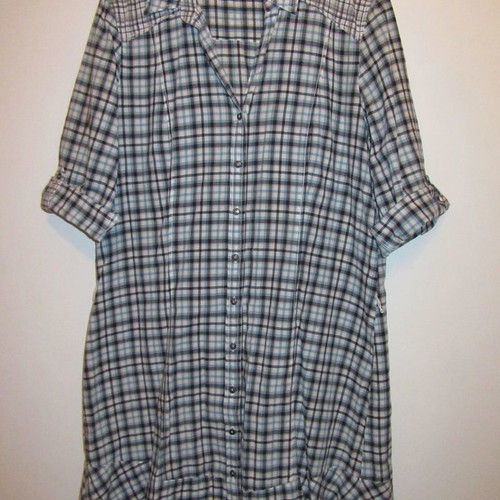 Tom Tailor checked ciel shirt dress like new