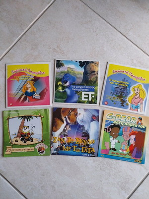 Children's stories DVD set of 6 new, dubbed
