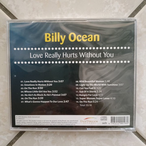 Billy Ocean Love Really Hurts Without You CD new, blues