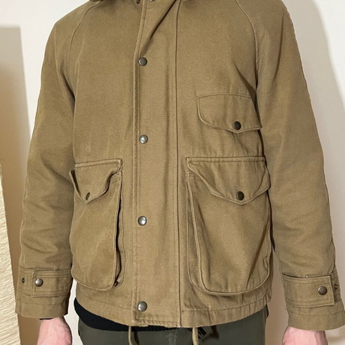 Zara military jacket like new, size L, beige