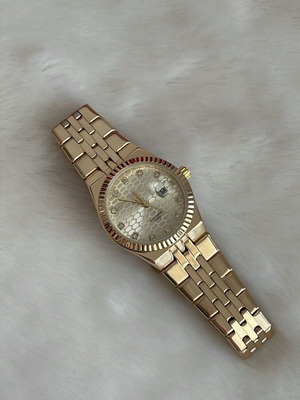 Women's watch new with gold details