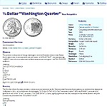  ΗΠΑ / USA "STATES" Quarter Dollar - LOT 5 κέρματα