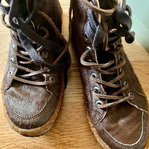 Pantofola d’Oro pony boots like new, brown, size 37.5