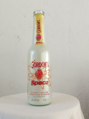 Gordon's Space collectible drink bottle 2000s