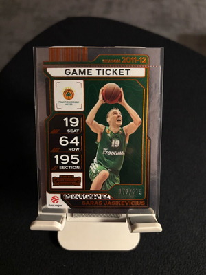 Saras Jasikevicius Game Ticket like new, numbered