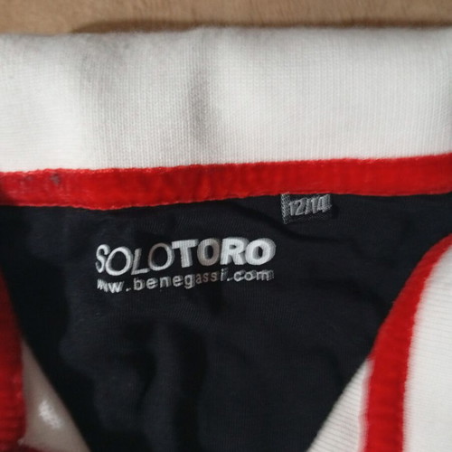 Solotoro Polo Shirt for Boys 12-14 Years Like New White