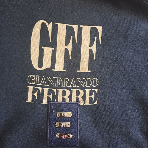 Ferre men's sweatshirt XL used, black, cotton