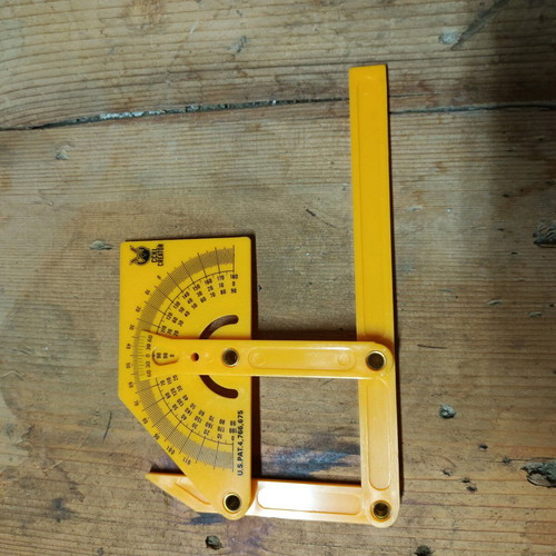 Plastic movable protractor new