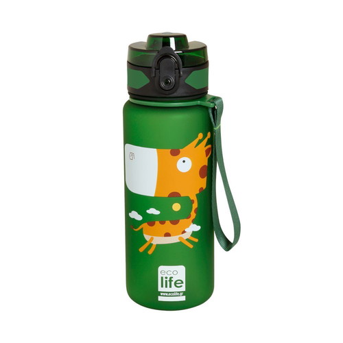 Ecolife Tritan kids bottle 500ml with Giraffe design new