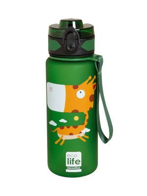 Ecolife Tritan kids bottle 500ml with Giraffe design new