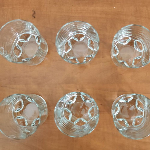 Vintage Borgonovo set of 6 whiskey water glasses new in box
