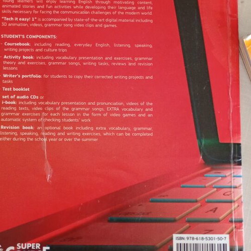 Tech It Easy 1-4 student pack English learning books