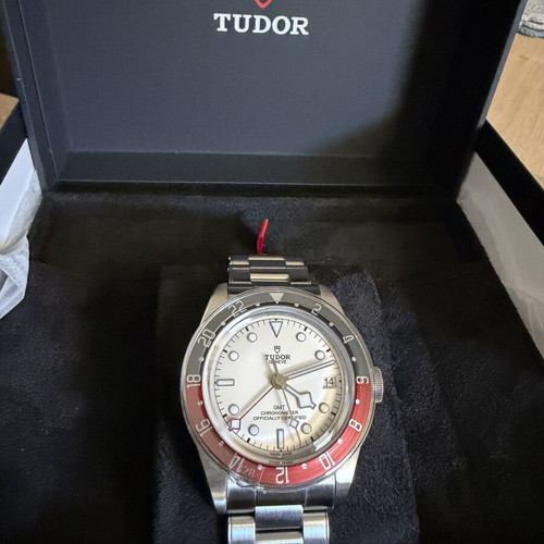 Tudor Black Bay GMT Opaline watch like new, full set
