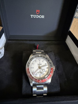 Tudor Black Bay GMT Opaline ρολόι σαν καινούργιο, πλήρες σετ