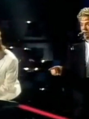 Bang tuxedos used from Eurovision 1987 in frames