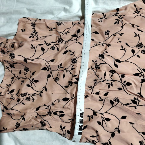 Vintage style dress like new, one size fits 2XL, black and beige