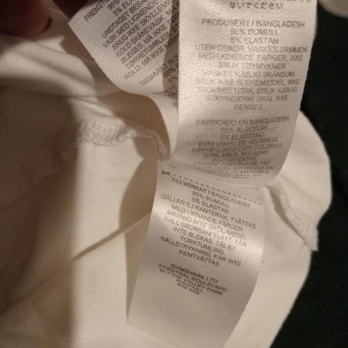 Gymshark sleeveless fitness t-shirt M, like new, white