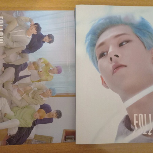 Monsta X Follow like new with Jooheon and IM photocard