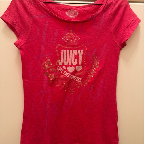 Juicy Couture T-shirt like new, pink, sizes XS and S