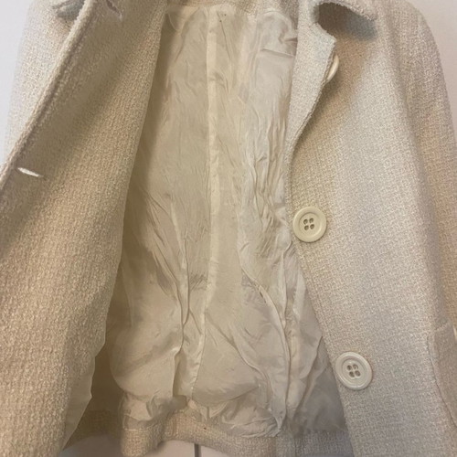 Beige jacket used, size S