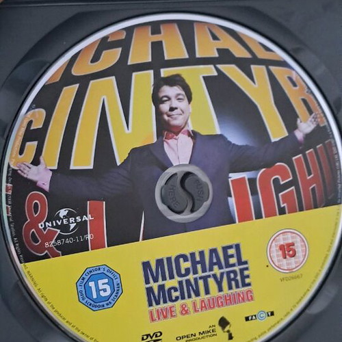 Michael McIntyre DVD like new, comedy