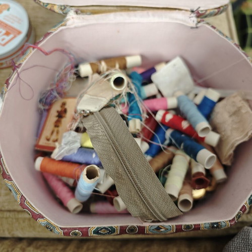 Vintage fabric case used