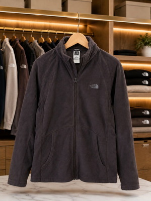 The North Face women's lightweight fleece jacket, purple