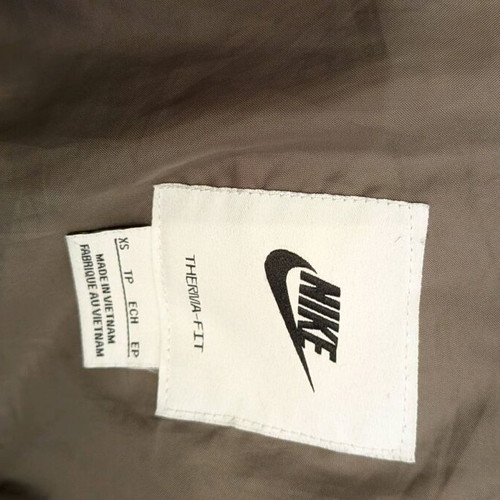Nike Teen Jacket XS Like New Olive Grey Therma-FIT