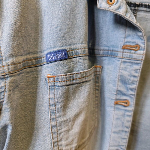 Toi & Moi denim jacket like new, fitted, light color, size L