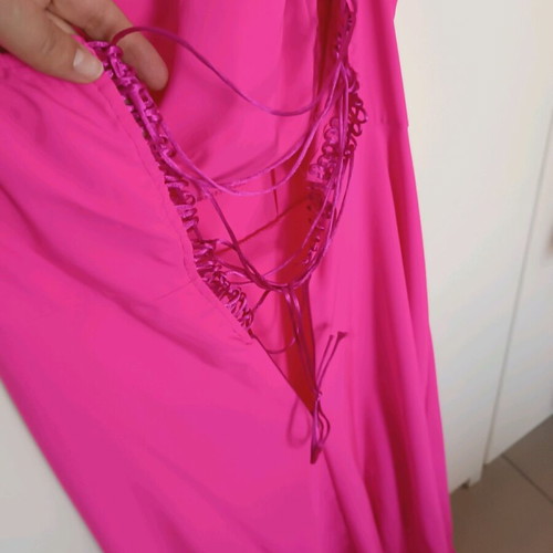 Maxi dress with back laces like new