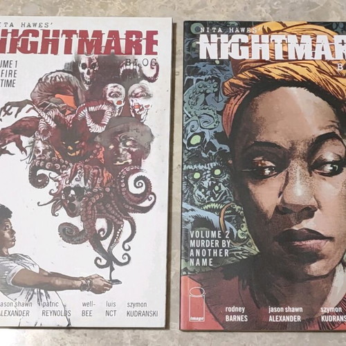 Nita Hawes' Nightmare Blog volumes 1 & 2 like new