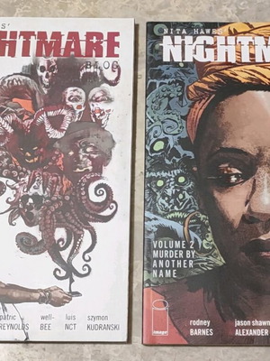Nita Hawes' Nightmare Blog volumes 1 & 2 like new
