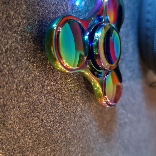 Metal spinner hands new with packaging