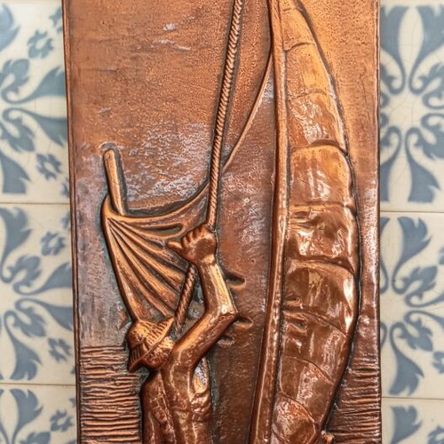 Embossed Chalcographies Like New, Set of Four, 58x21.5 cm