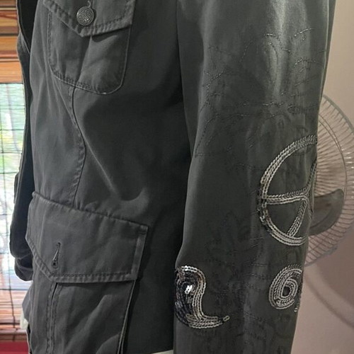 Silvian Heach Suit Set used, M, gray silver