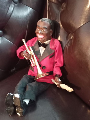 Χειροποίητη μαριονέτα T & T Praha τρομπετίστας μεταχειρισμένη