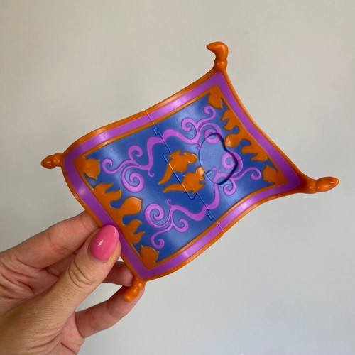Disney Princess Jasmine PVC Figurine on Flying Carpet used