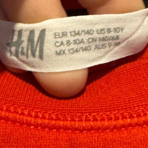 Nintendo collectible sweatshirt H&M size 140 cm like new, 7-9 years
