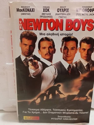 VHS The Newton Boys like new, with subtitles