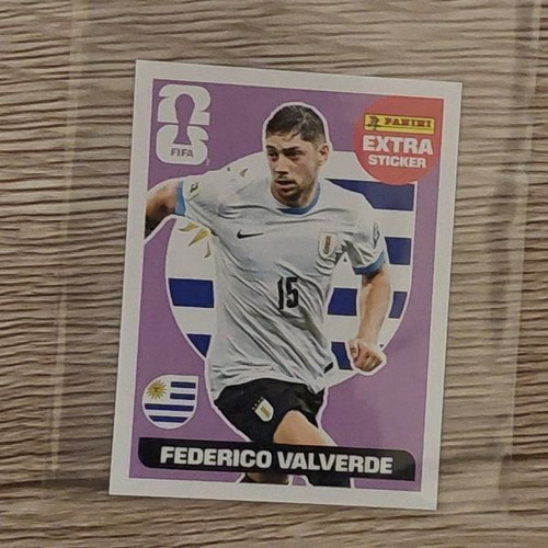 Panini FIFA World Cup 2026 Federico Valverde Base Extra Sticker new