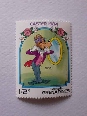 Grenada Grenadines Walt Disney Easter 1984 Stamp Set 7 Mint