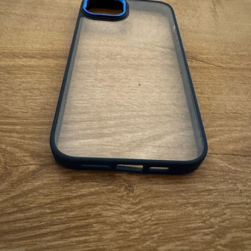 iPhone 14 Plus case like new with transparent back