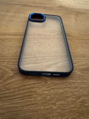 iPhone 14 Plus case like new with transparent back