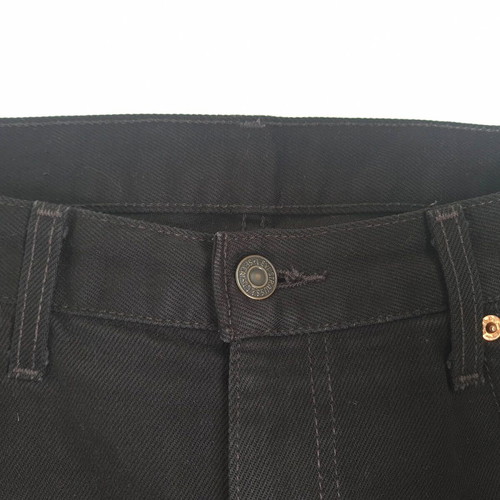 Levi's Orange Tab 615 Slim Tapered Black Jeans like new W33 L32