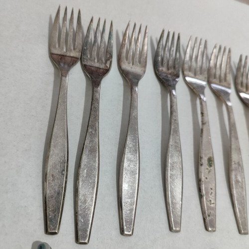 Vintage Canadian Pacific Airlines CP Air cutlery set used