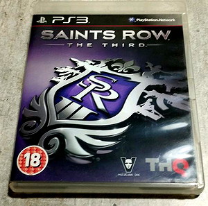 PlayStation 3 Saint row the third