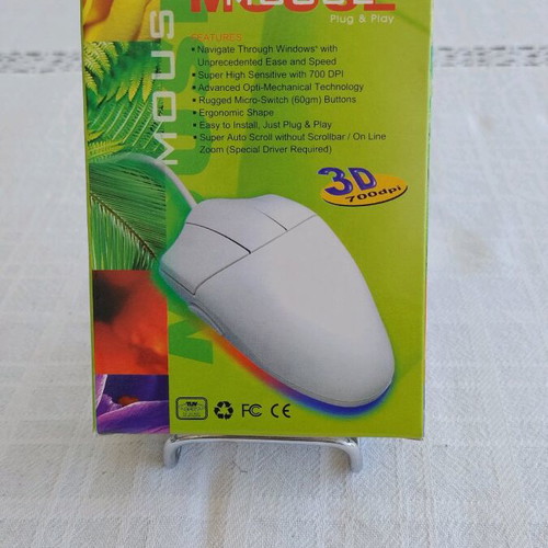 Wired PS/2 Mouse new vintage with ball