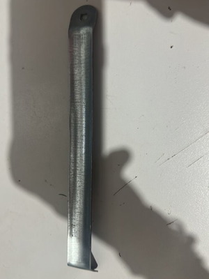 Metal support bracket arm